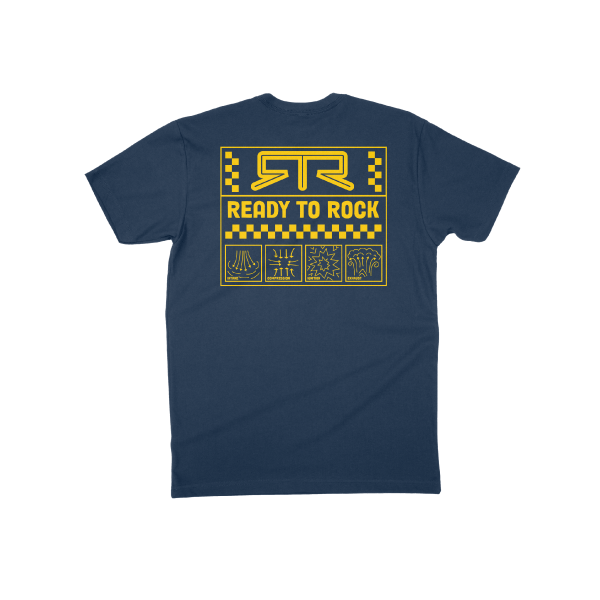 RTR VEHICLES NAVY COMBUSTION TEE