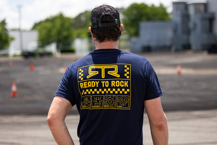 RTR VEHICLES NAVY COMBUSTION TEE
